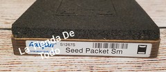 WOOD WOODEN PAPER CUTTING BLADE DIE SEED PACKET FITS ACCUCUT SYS READ