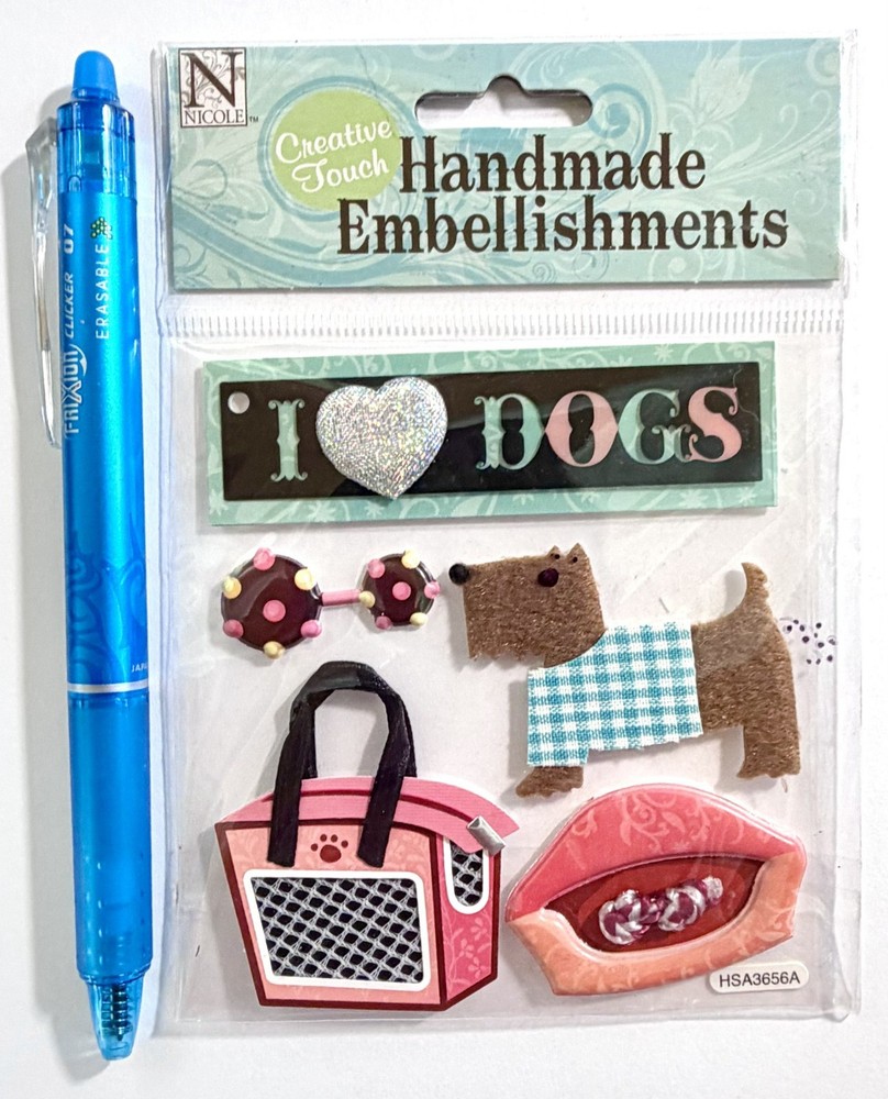 Love Dogs Stickers Scrapbooking Card Making Journal Planner Nicole