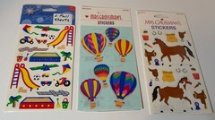 Lot ALL Mrs Grossmans Stickers New (118) Horses Christmas Animals Vehicles Farm