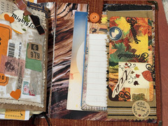 Handmade Mixed Media Junk Journal – Gratitude Tea Theme – 2 Signatures – 5×7