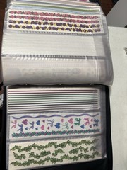 Creative Memories Sticker Binder Full Die Cuts Lots of Stickers