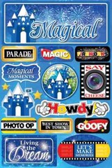 Stickers 3D Disney Magical Moments Castle Parade Say Cheese Howdy Photo Op Magic