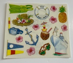 Frances Meyer CRUISE Stickers 1 Sheet TRAVEL VACATION
