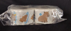1000pcs Funny Cartoon Capybara Stickers Roll 16 Designs (2 Rolls) ST41