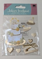 Scrapbooking Supplies Lot (13 Sheets) • Jolee’s Boutique, EK Success, Paper…
