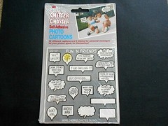 Printz Chitter Chatter Self-Adhesive Photo Cartoons Assorted Sayings