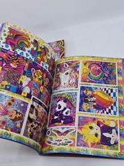Modern Lisa Frank Stickers Coloring Activity Books LOT – Some Used