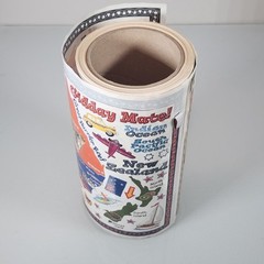 Vintage NRN Designs Australia Country Travel Sticker Roll Lot of 45 Large Sheets