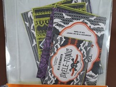 Martha Stewart Crafts Beverage Labels NIP 18 Pcs Halloween
