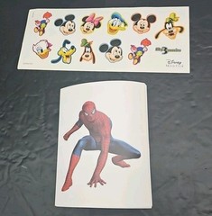 Lot Of 8pks/ 6 Sheets New Avengers Toy Story 3 Minions etc Kids Movie Characters
