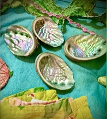 Junk Journal Embellishment Kit w/Artisan Yarn, Crystals & Smudge Shells