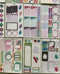 Lot Of 40 Sheets Happy Planner Complete & Incomplete! #4