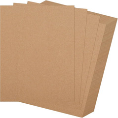 20 Pack Chipboard Sheets, Kraft Cardboard for Shipping, Binding, DIY Crafts (50