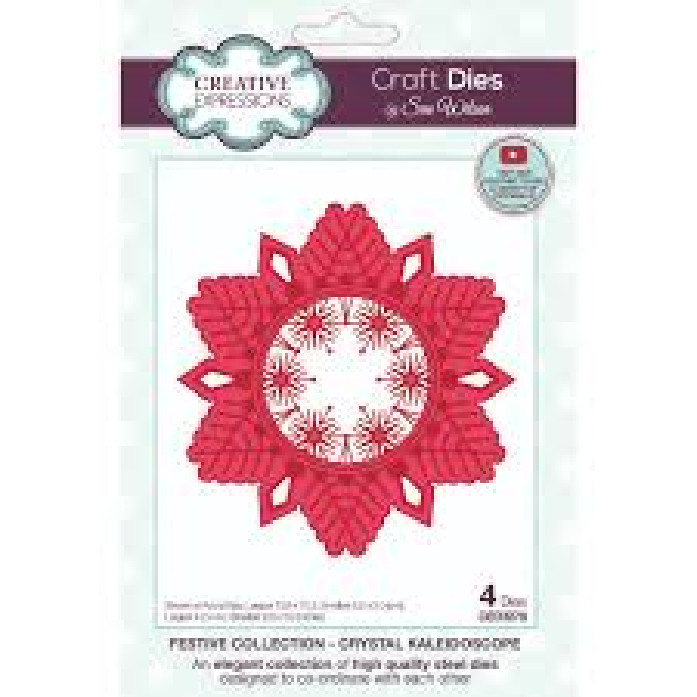 Creative Expressions – METAL DIE – FESTIVE COLLECTION – CRYSTAL KALEIDOSCOPE