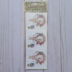 Provo Craft Designer Stickers Garden Angel Rabbit
