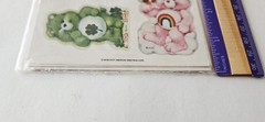 Vtg Care Bears Stickers LOT American Greetings NIP 1984 rainbows stars AGC