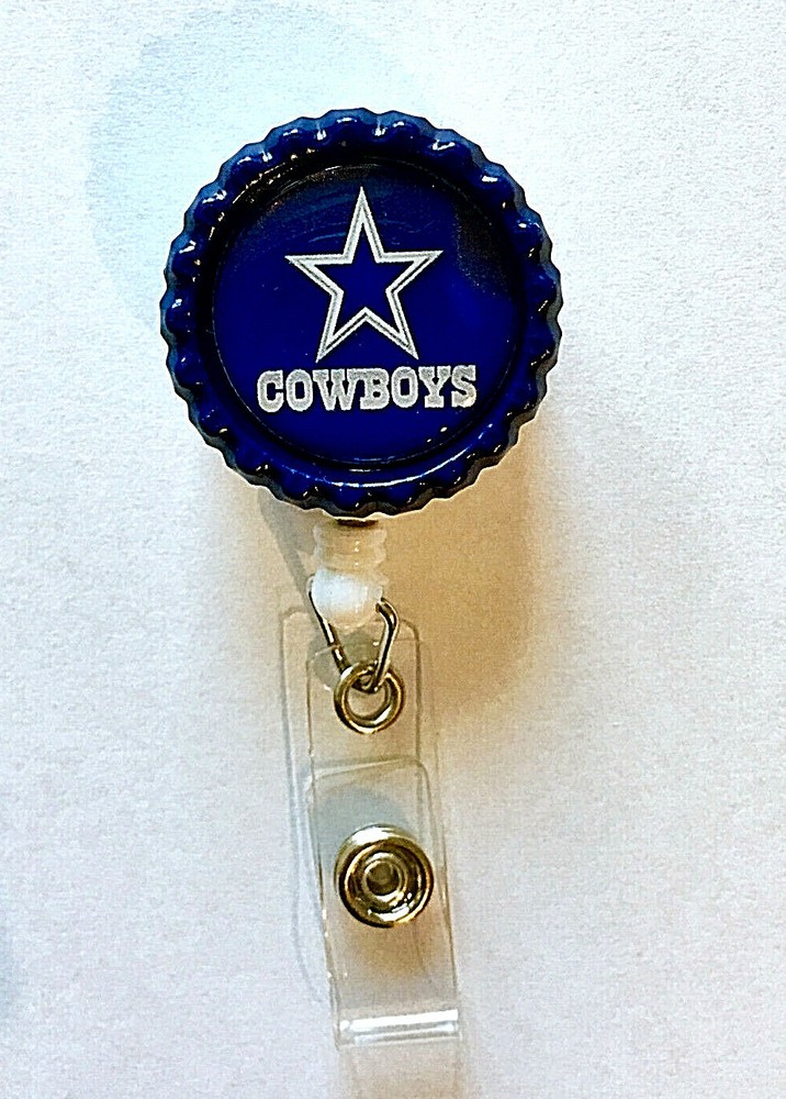 Dallas Cowboys Retractable ID Badge