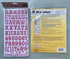 Lot of 26 Sheets Alphabet Stickers Sticko, MAMBI, NRN, K & Company New!