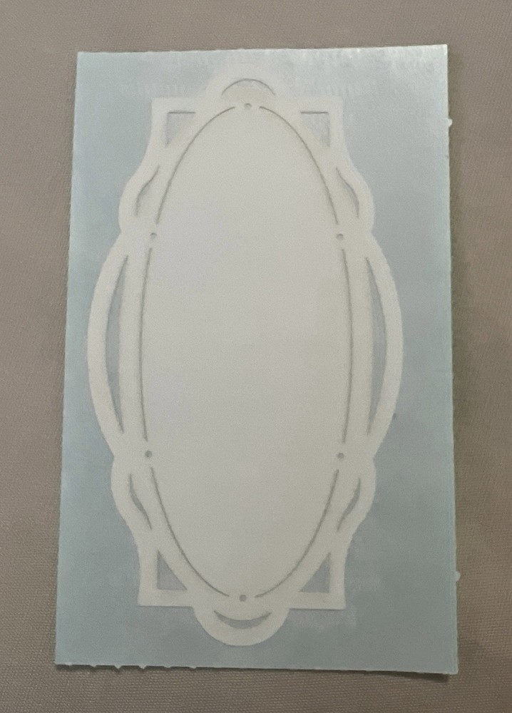 *Mrs. Grossman’s Stickers Misc Deco Oval Label 1/2 Sheet
