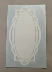 *Mrs. Grossman’s Stickers Misc Deco Oval Label 1/2 Sheet