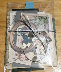 Scrapbook Pages Kit Ephemera Papers Images Stickers Frames Junk Journal Cards