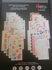 Happy Planner Classic Sticker Sheets Bright Florals 885