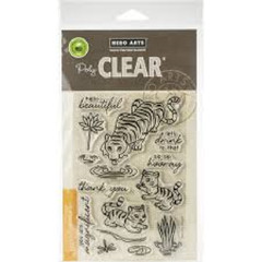 HERO ARTS – CLEAR STAMPS – TIGER WISDOM