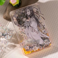 Pet Stickers Sheets 3 of Retro Chinese-style Long Strip Exquisite Patterns Like