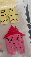 The Card Connection Self-Adhesive Embellishments – HOUSES – 8 pcs