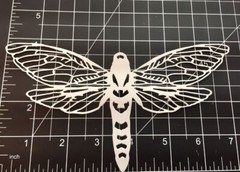 Tim Holtz Die Cuts * Perspective Moth * Set of Six * Black or White Cardstock