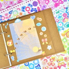 DAPUTOU 2300PCS Scrapbook Stickers Cute Butterfly Stars Heart Multi