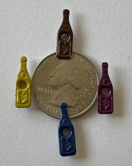 ALCOHOL BOTTLES & GLASSES￼ EYELET(12pcs)Adult Beverage •Card making•Scrapbooking