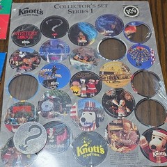 Knott’s Berry Farm Collector’s Set Series 1 Multicolor TV Character 📢📢POGS