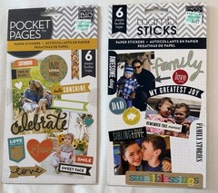Scrapbooking HUGE LOT Paper Stickers Pocket Pages Punch Project Life Craft Haul