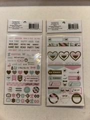 Recollections Divider Pages And Stickers For Planner