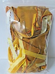 Scrapbooking Crafts May Arts Grab Bag Ribbon All Sizes Colors Patterns – Yellow