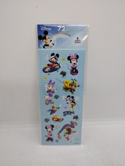 American Greetings Stickers Mickey Mouse Minnie Goofy Pluto Donald Daisy 72 Pcs