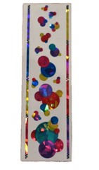 VINTAGE MRS GROSSMAN’S STICKERS Sparkle Prism Bubbles Borders Circles Dots Lines