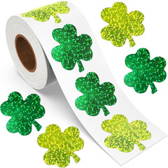 500 Pcs Bling Easter Bunny Stickers, 1.5» X 0.8», 5 Colors for Decorating