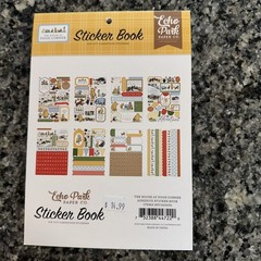 New! Echo Park Paper THE HOUSE AT POOH CORNER Winnie Scrapbook Sticker Book