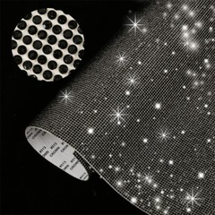 Diamond Crystal Bling Rhinestone Sticker Sheet Diamante Self Adhesive Decal DIY