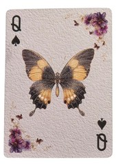 Butterflies Gradient Shading Gold to Black Tipped Wings Junk Journal Scrapbook