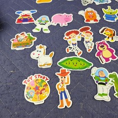 Lot Of 57 Disney Pixar Stickers Toy Story Stitch Frozen Monsters Inc