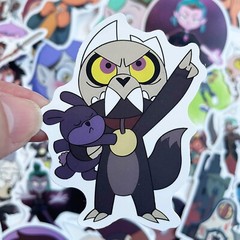 50 The OWL HOUSE stickers, Hooty, Luz, King, Hunter decals water bottle computer