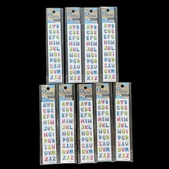 9 ArtSkills Crafter’s Closet Alphabet Stickers Letters 960 Total Colorful Lot