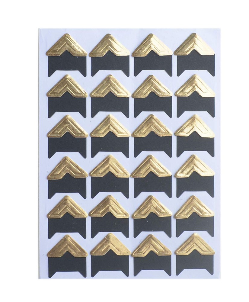 10 Sheet (240-pack) Photo Corners Self Adhesive Photo Foto Corner Stickers