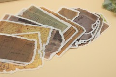 60pcs/pack washi Stickers Pack /vintage note themed Washi Stickers M02 TZB-L2 sa