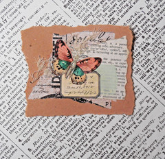 Handmade Embellishments Collage Clusters Junk Journal Ephemera Papercrafts