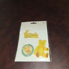 K&Company Dimensional Stickers Lot 6 Teddy Bears Floral Butterflies Nursery