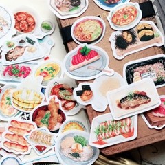 43pcs/ Japanese food dim sum food, noodles delicious food sticker y06